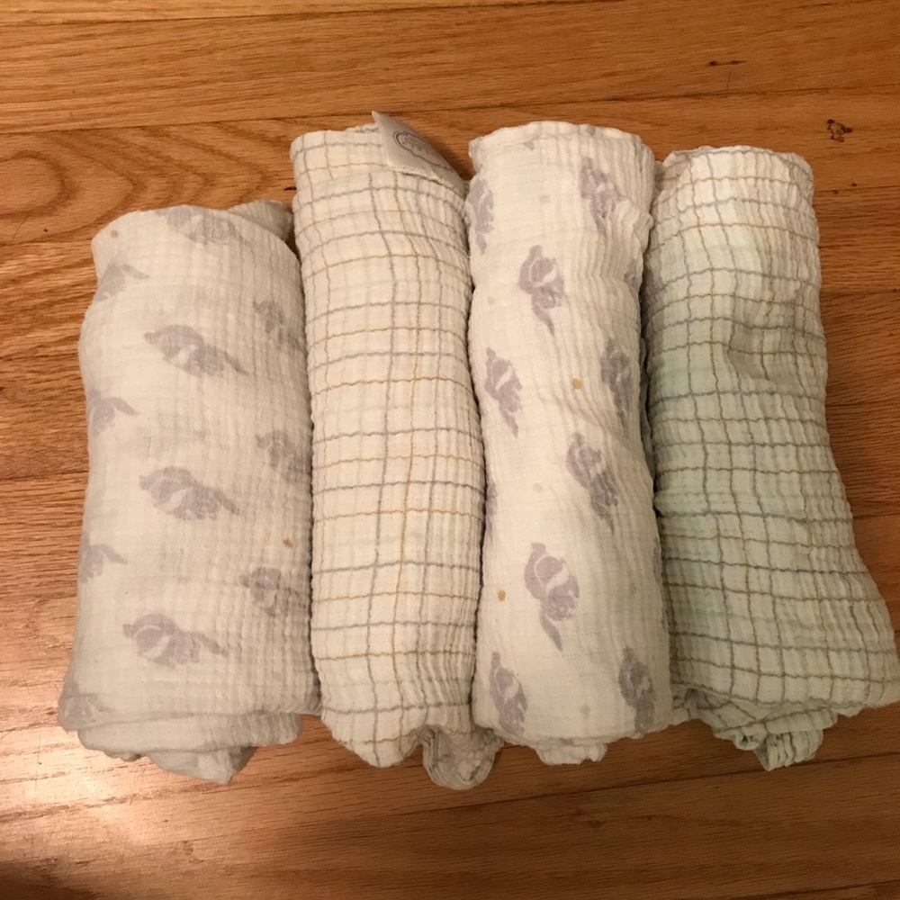 Luna Lullaby Muslin Swaddle Blankets